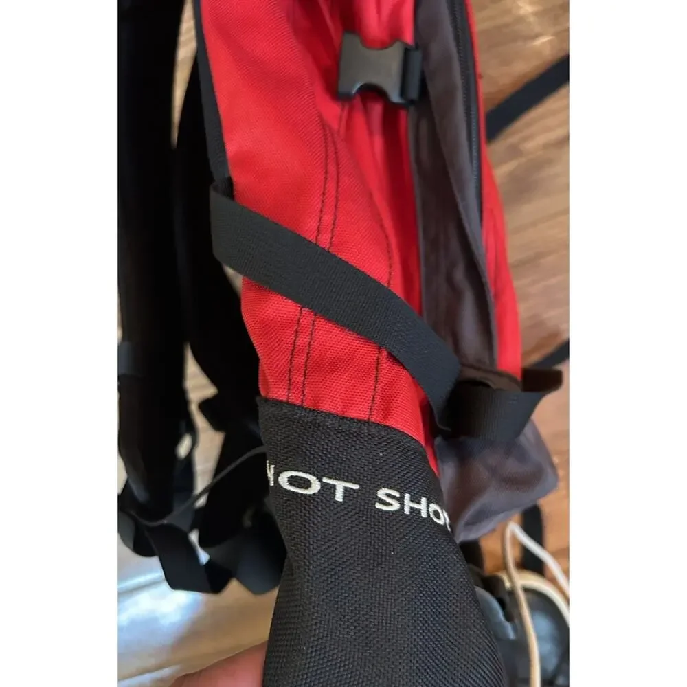 Luc North Face Hotshot Red Black Backpack